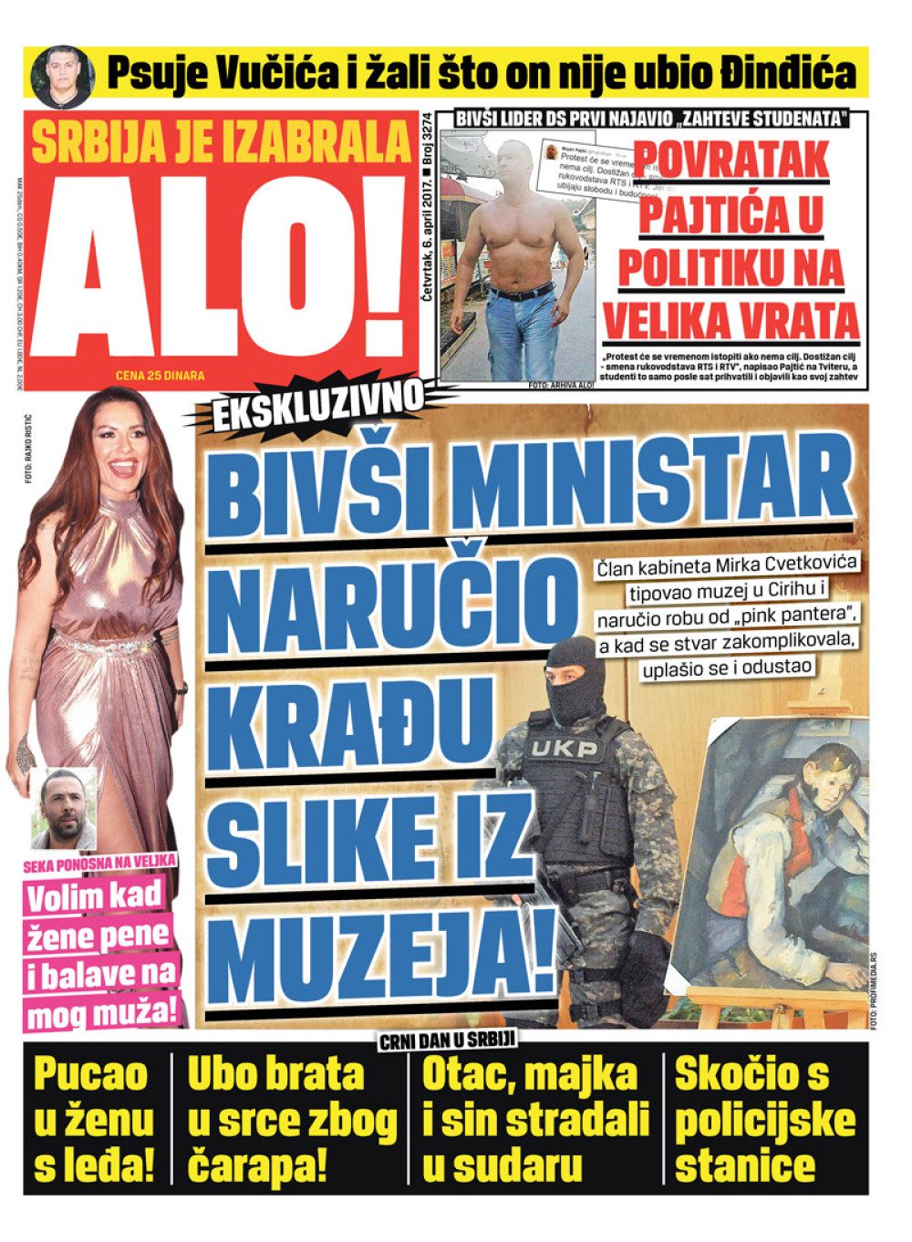 Naslovna za: 6.4.2017