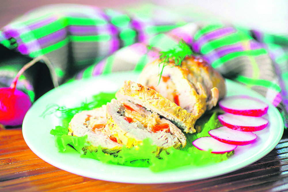 Punjeni pileći file