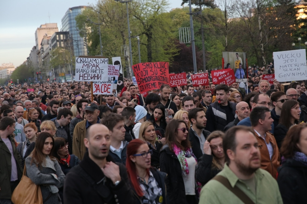 Završen današnji protest, sutra ponovo