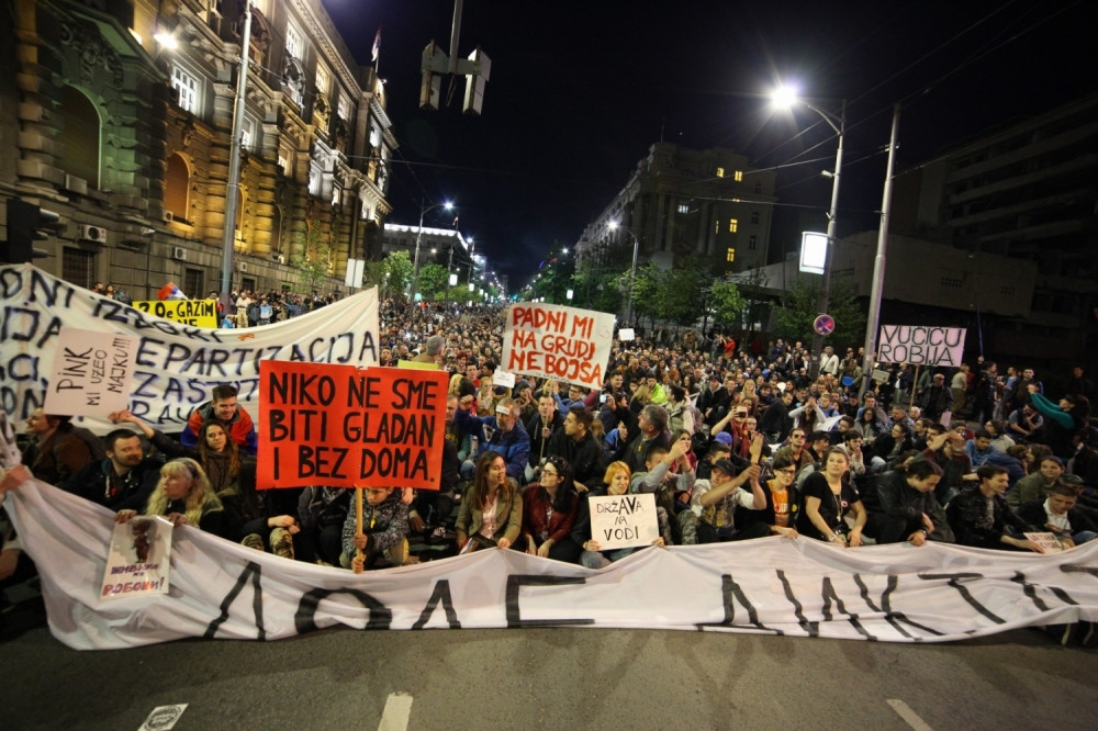 Evo kada je sledeći protest "protiv diktature" (FOTO, VIDEO, GALERIJA)