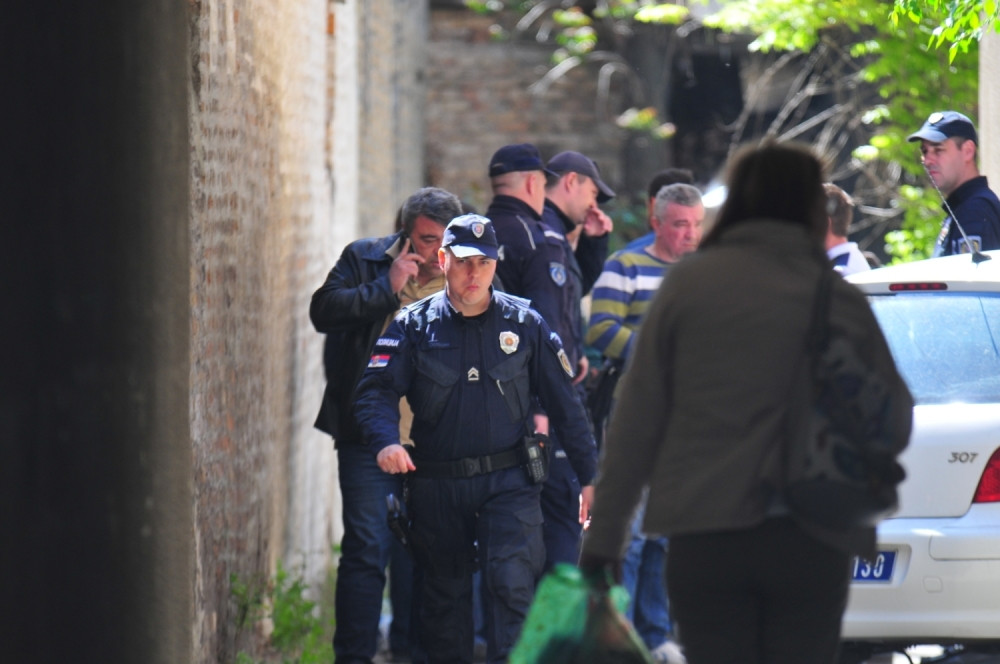 Upucan u glavu tokom hapšenja!