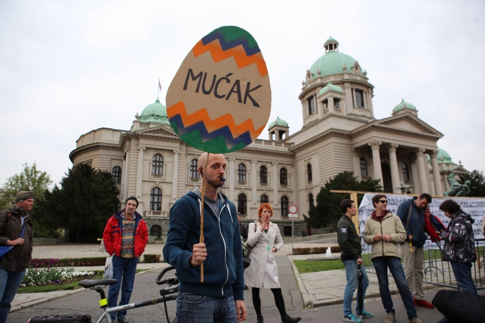 Još jedan protest Protiv diktature u Beogradu