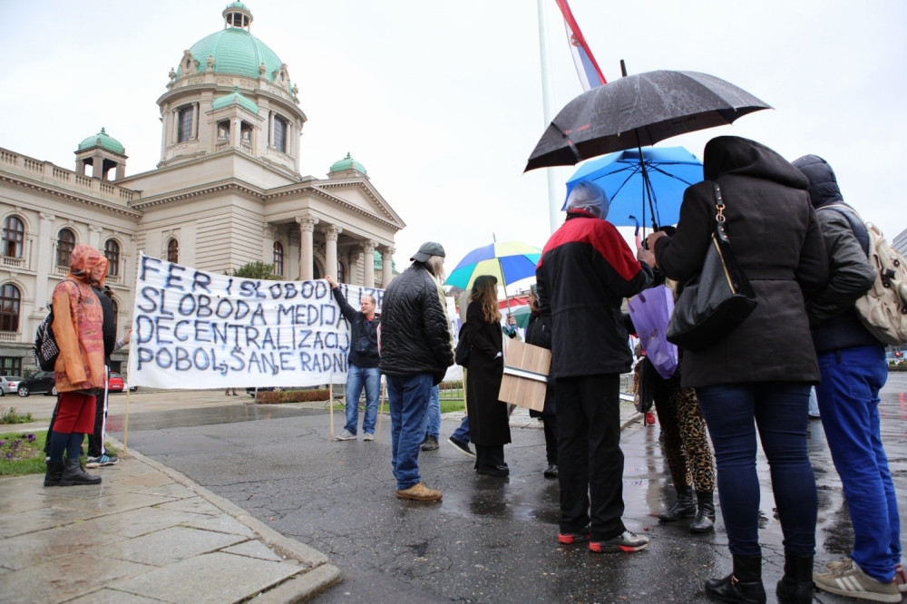 Održan protest Protiv diktature u Beogradu