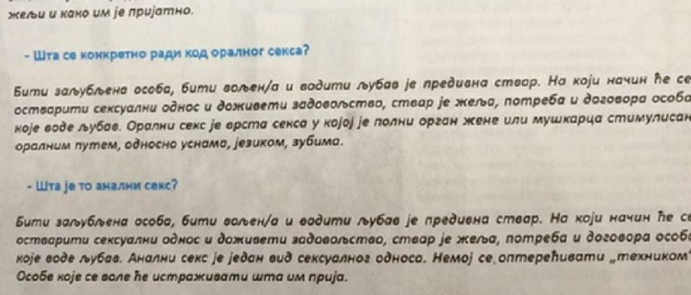 Decu u vrtiću uče oralnom i analnom seksu! (FOTO)
