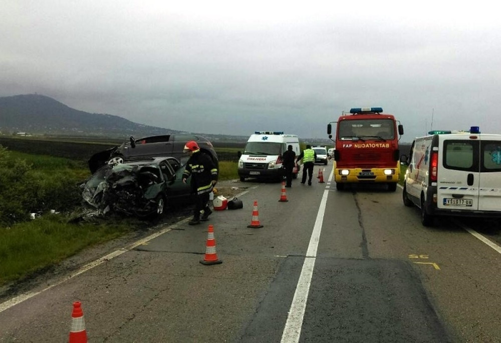 Dvoje mrtvih i četvoro povređenih kod Vršca