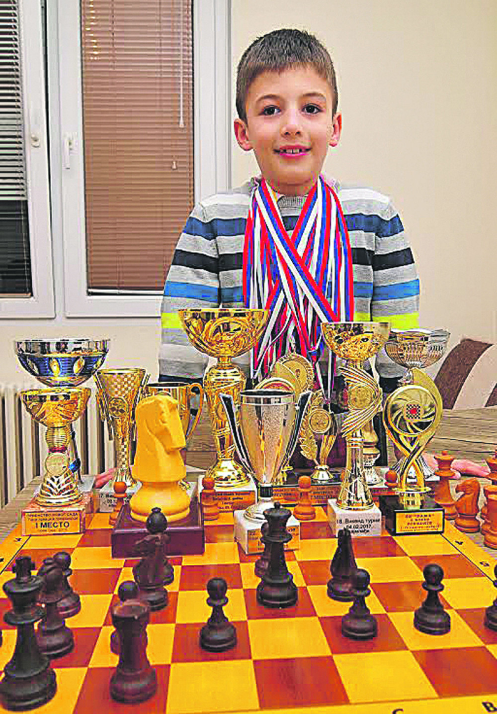 Mali Andrej ponos Srbije!