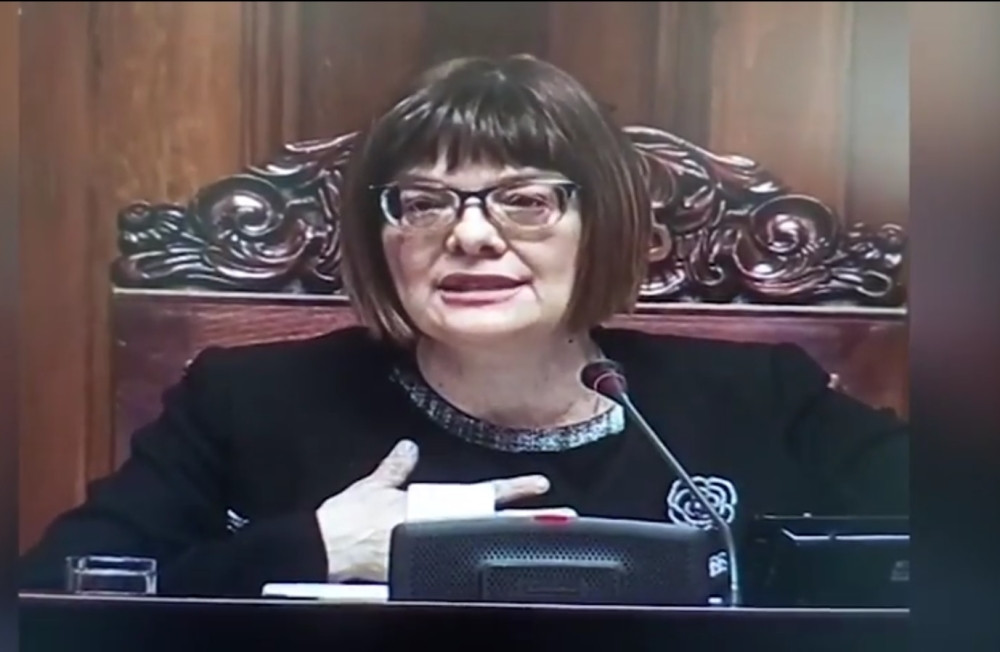 Maja Gojković plakala u Skupštini (VIDEO)