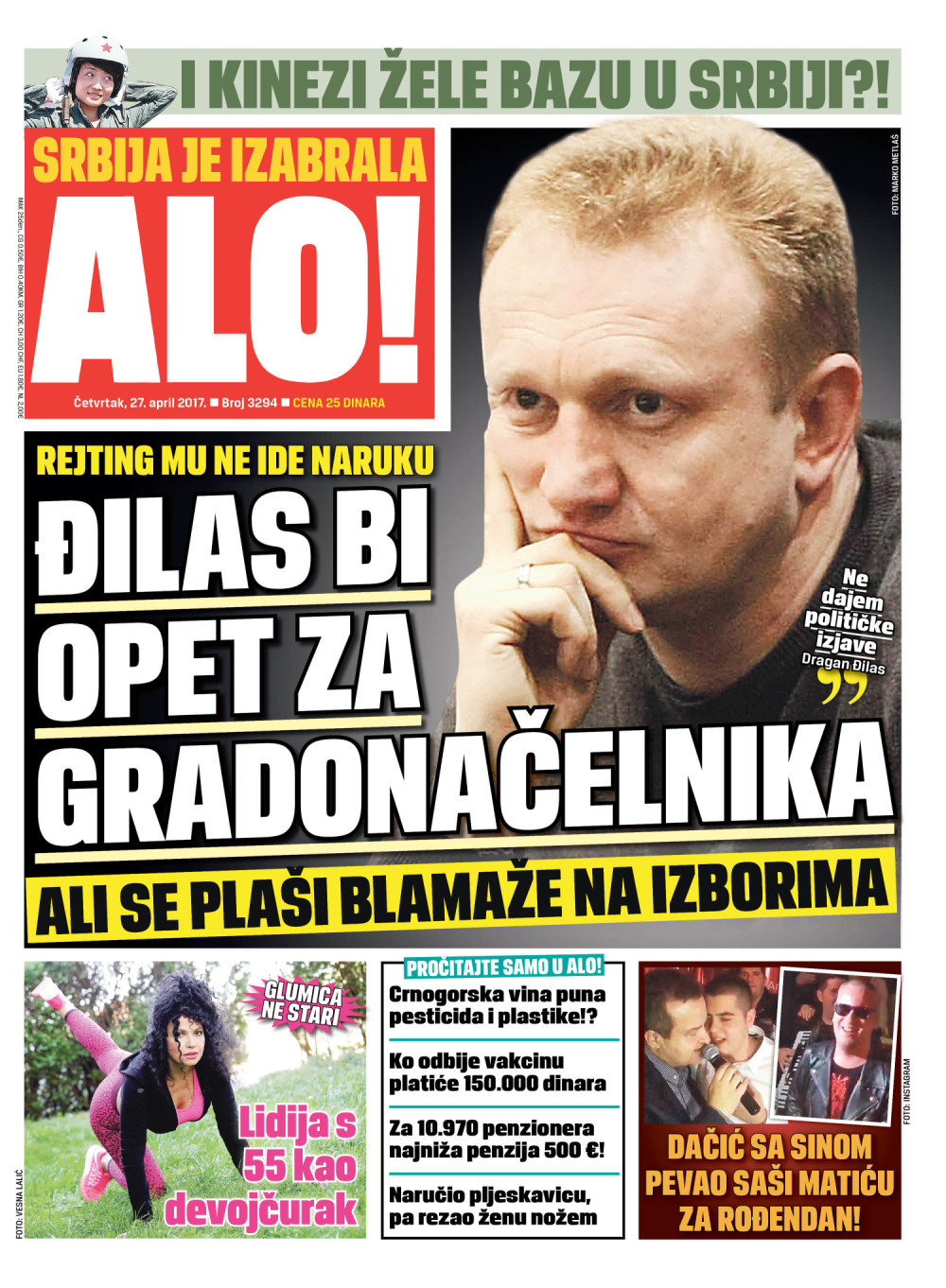 Naslovna za: 27.4.2017