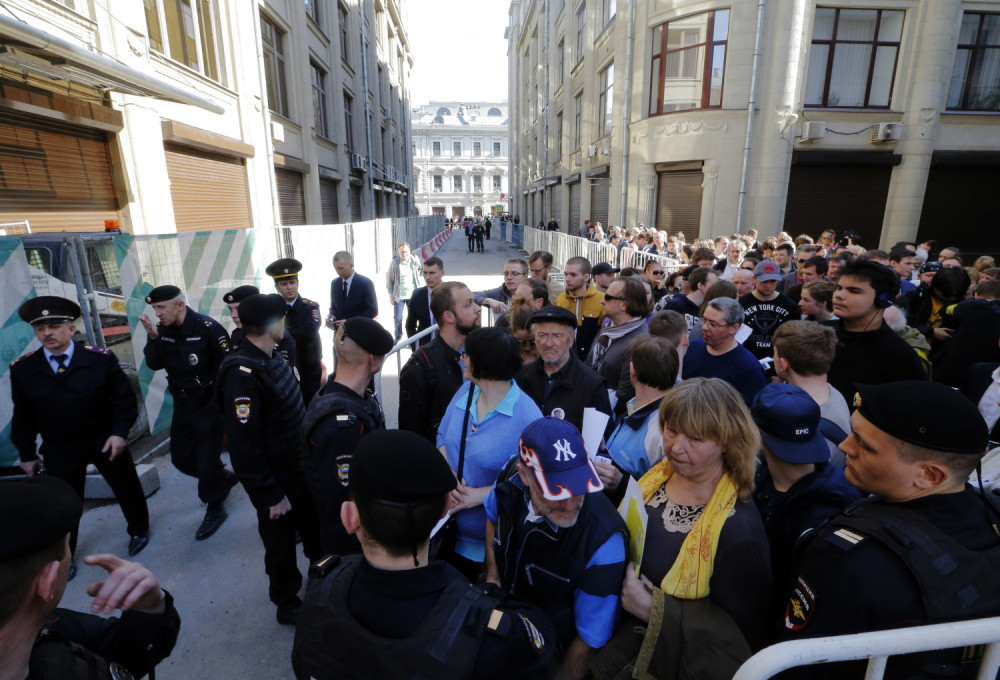 Demonstracije protiv četvrtog Putinovog mandata