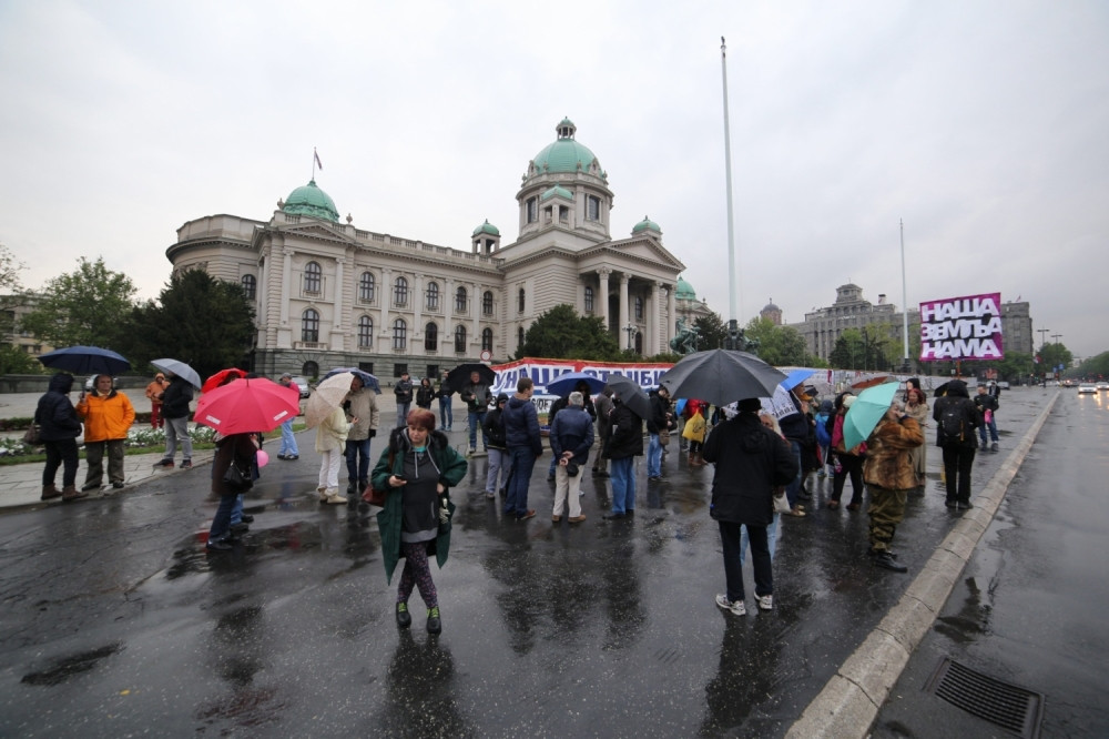 U Beogradu održan 27. protest Protiv diktature