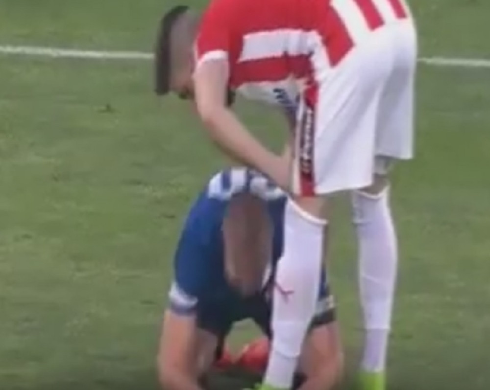 Šokantan crveni karton kapitenu Vojvodine (VIDEO)