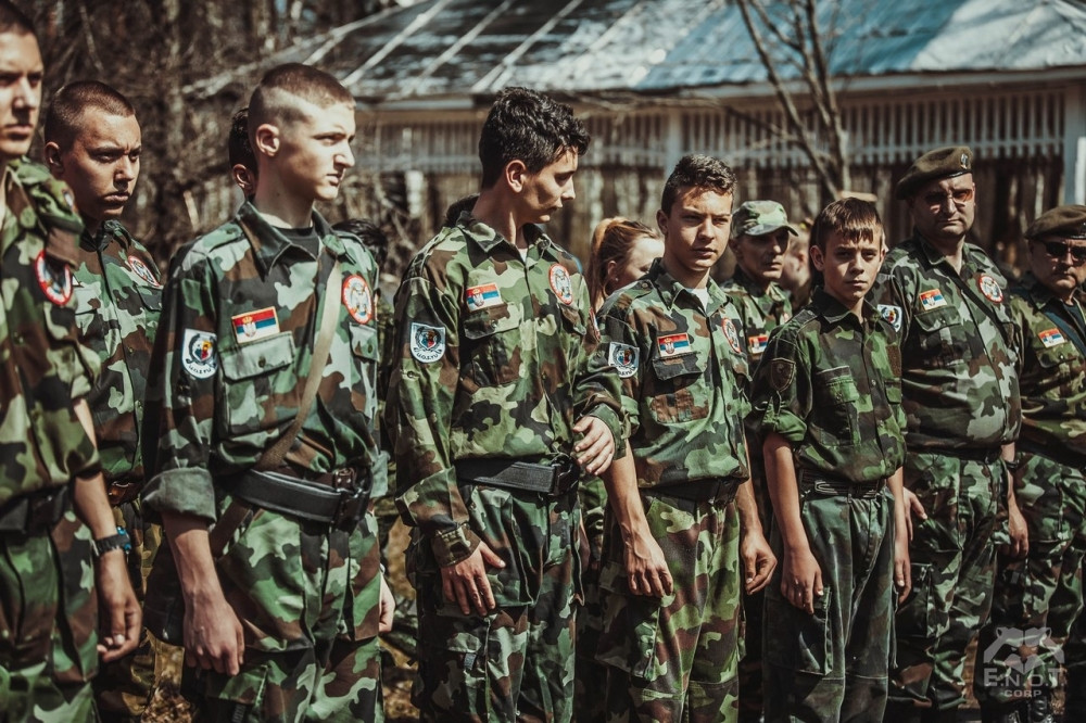 Deca srpskih ratnih veterana u ruskom kampu (FOTO GALERIJA)