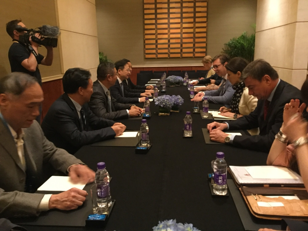 Vučić sa predstavnicima kineskih kompanija