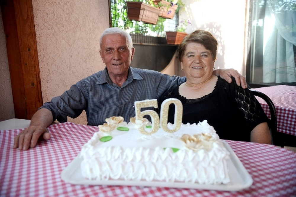 Zlatna svadba Momčila i Duške