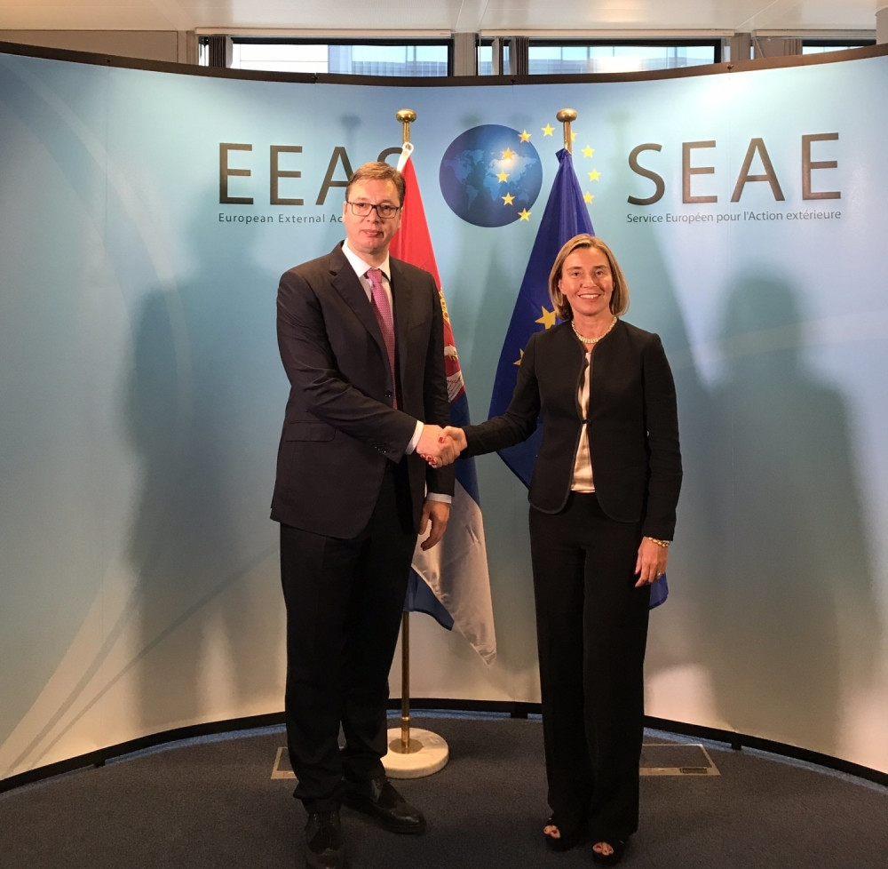 Mogerinijeva pohvalila Srbiju