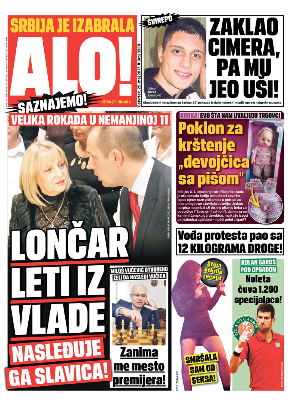 Naslovna za: 25.5.2017