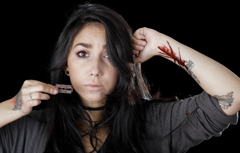 Devojčica iz Bečeja na telu ima crtež "Plavog kita"