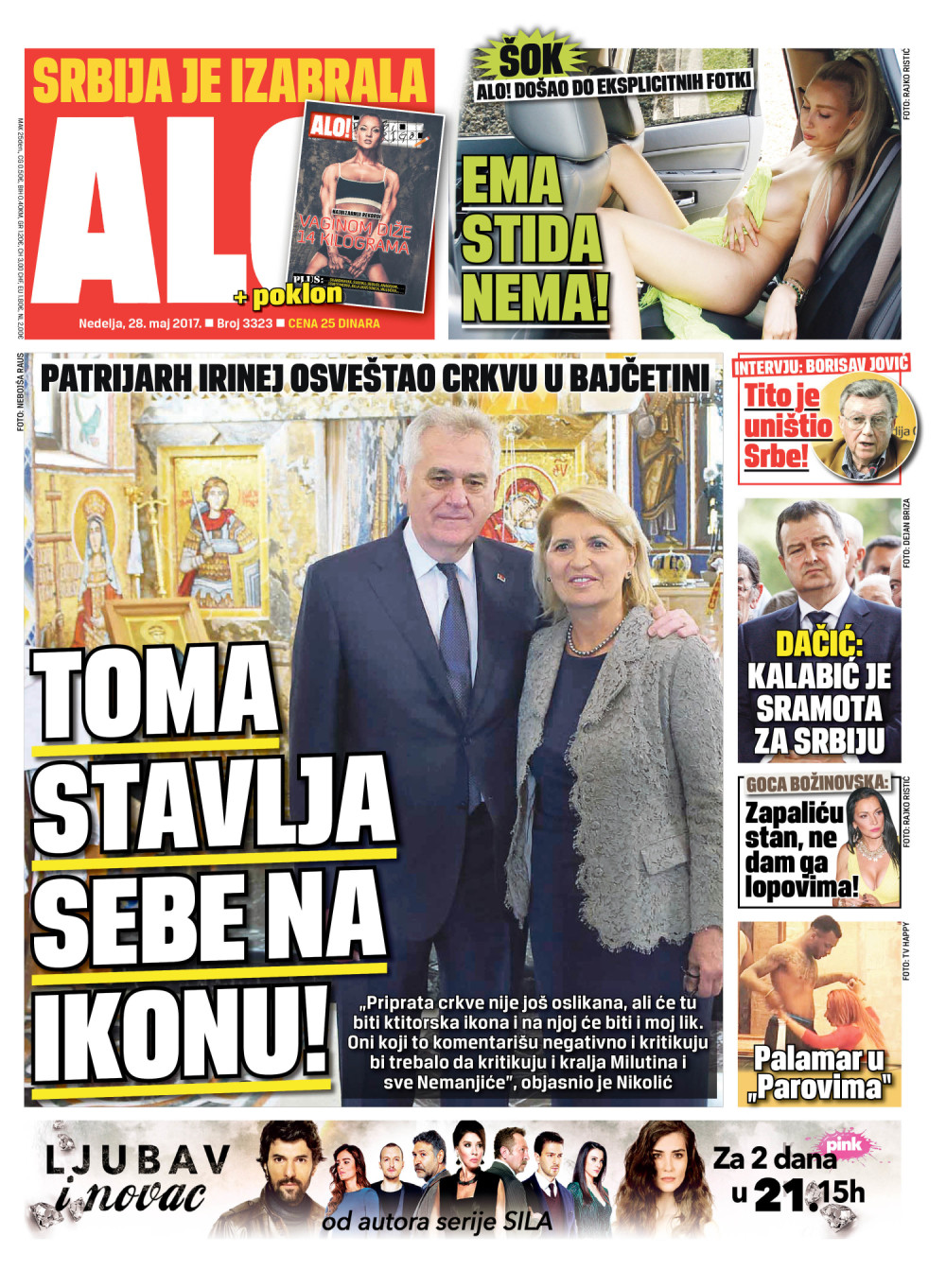 Naslovna za: 28.5.2017