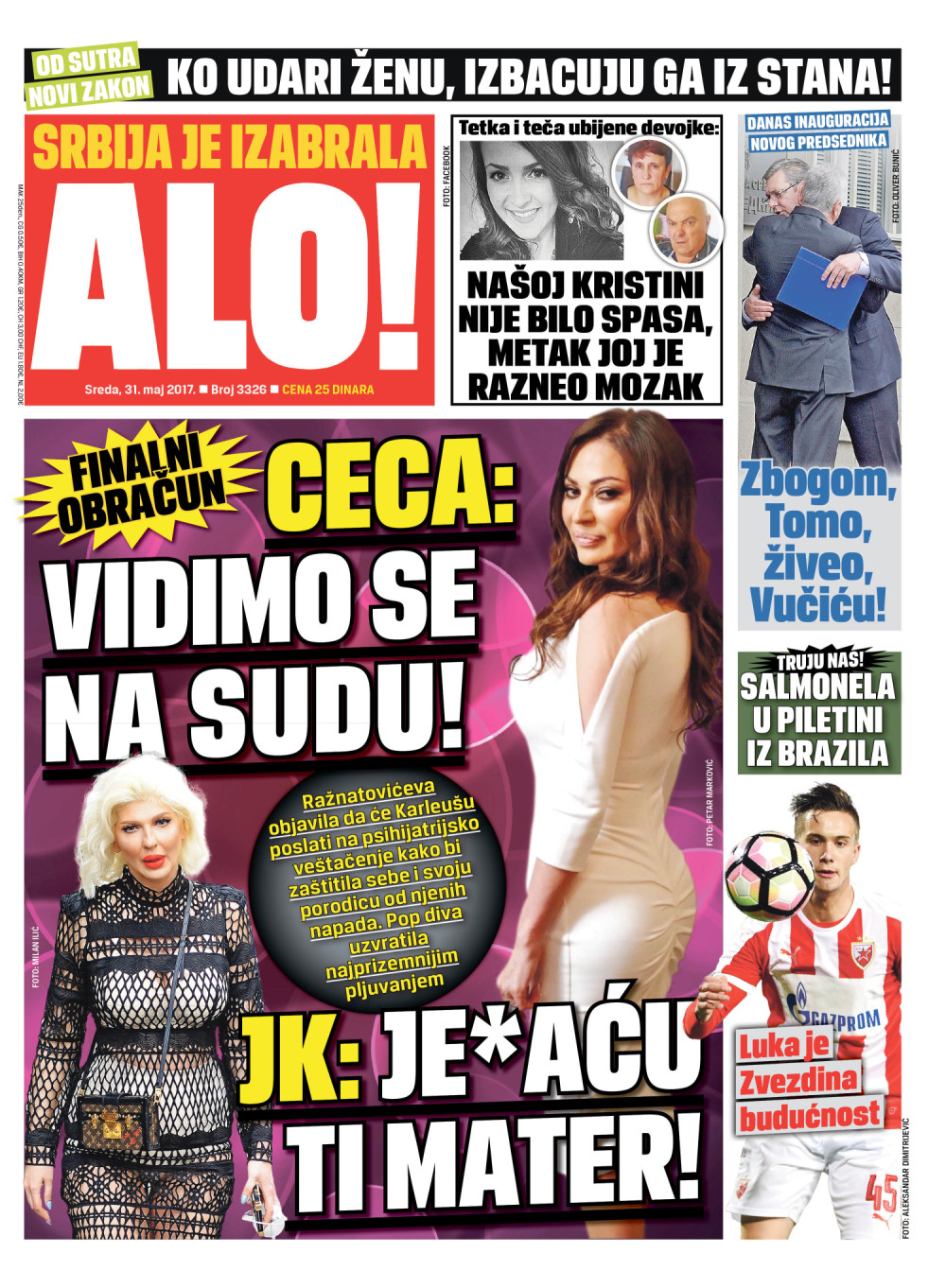 Naslovna za: 31.5.2017