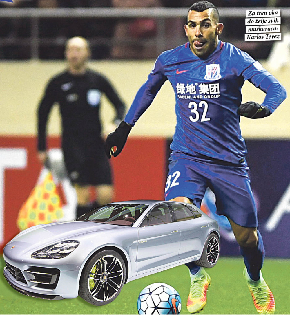 Tevez za 11 minuta kupi novi „porše“!