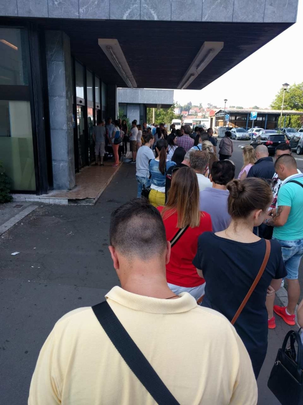 Redovi za vozačku za padanje u nesvest