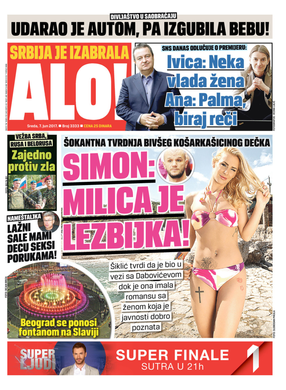 Naslovna za: 7.6.2017