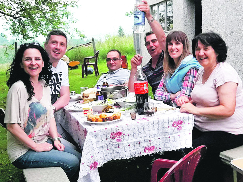 Boško na ručku u tazbini!