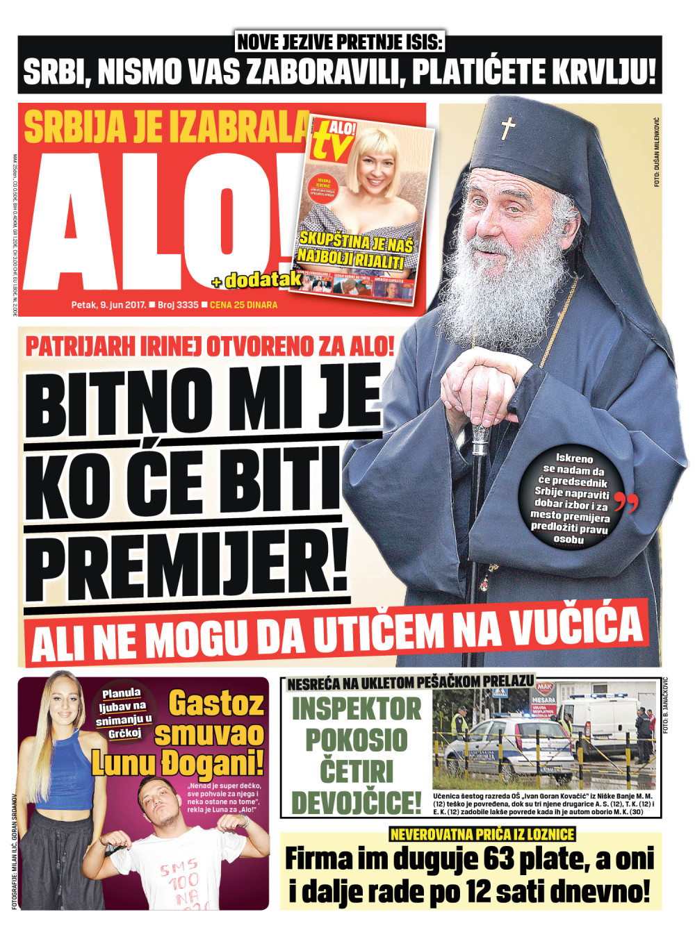 Naslovna za: 9.6.2017