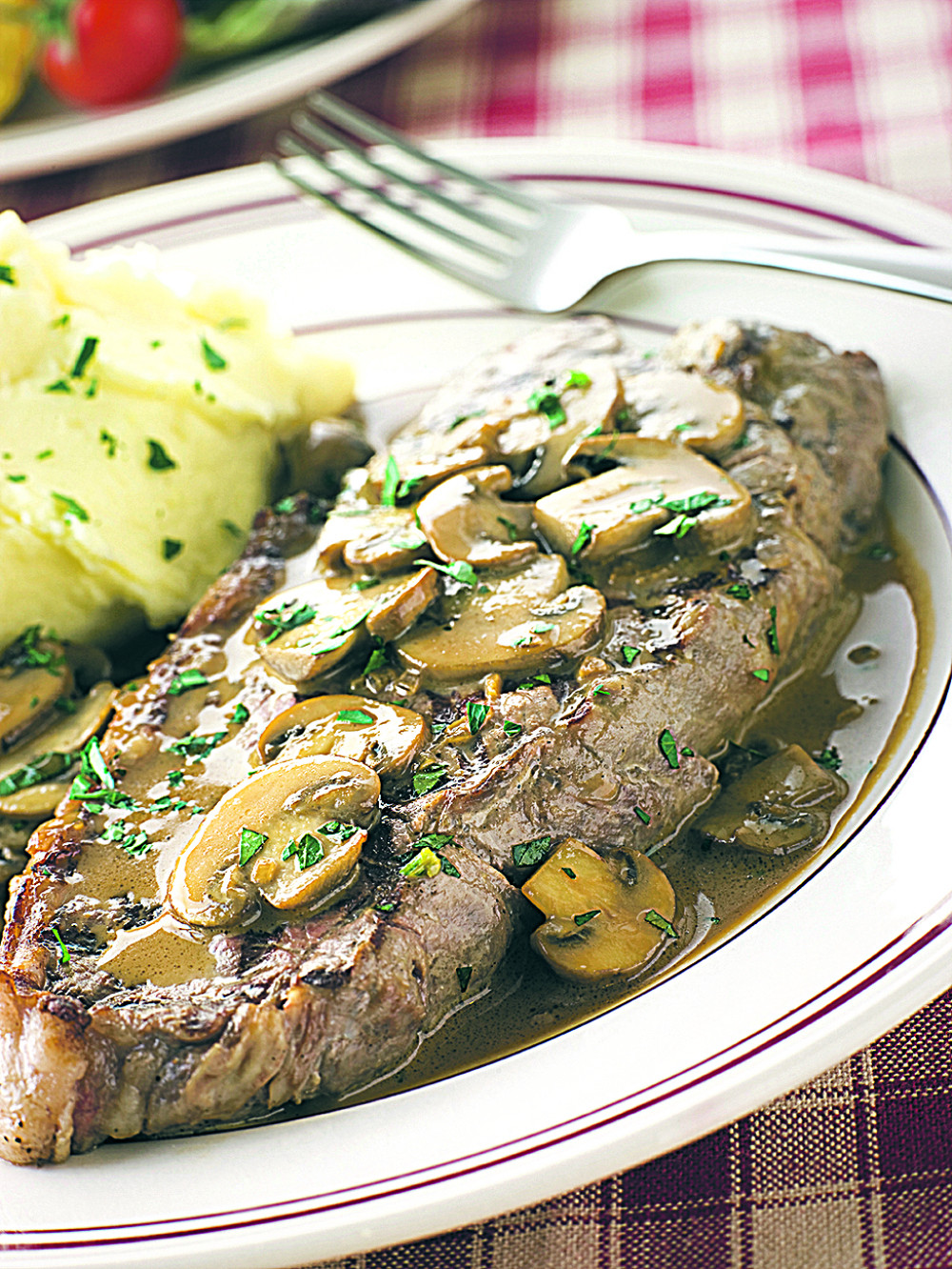 Ramstek u sosu od pečuraka