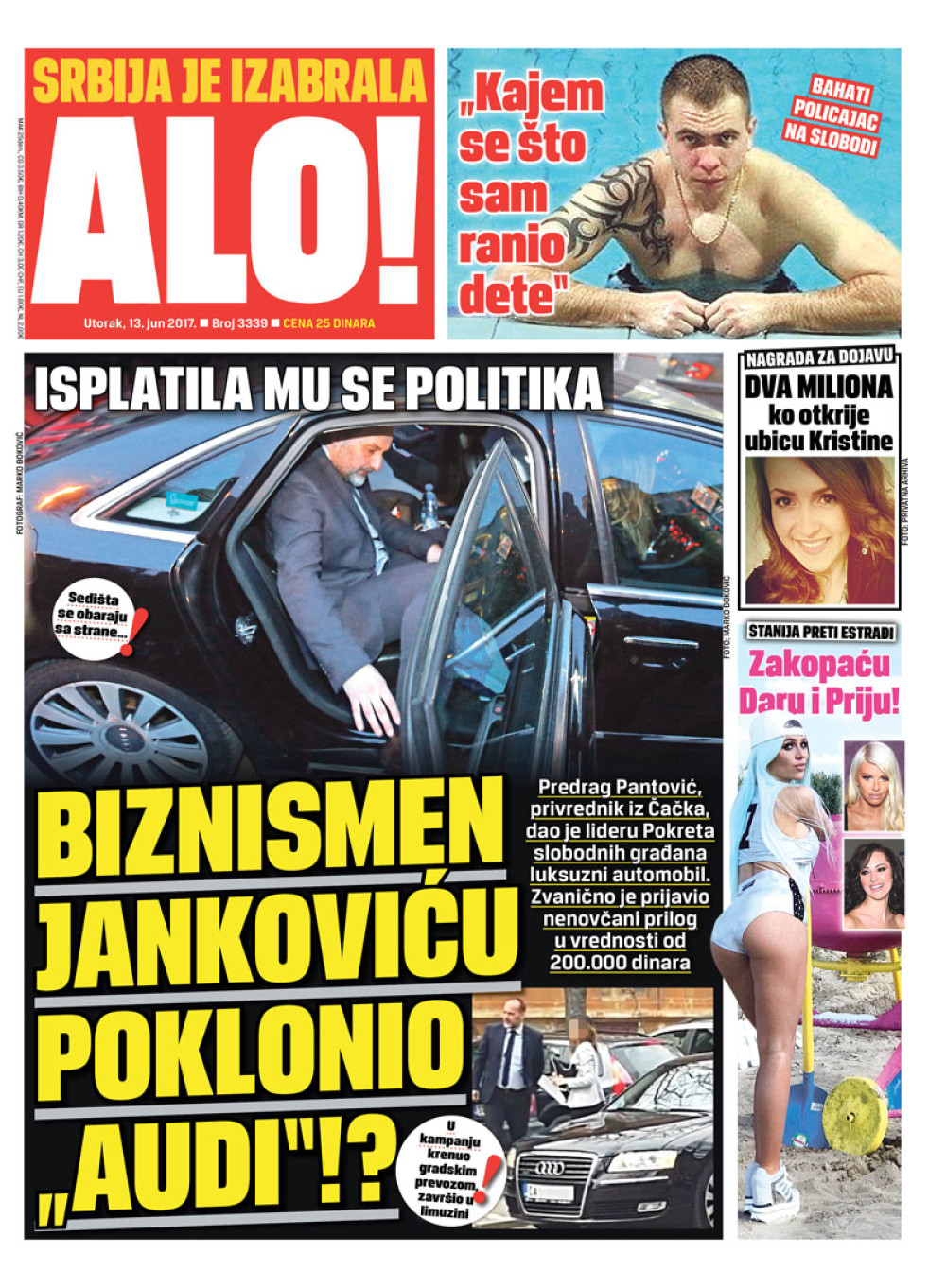 Naslovna za: 13.6.2017