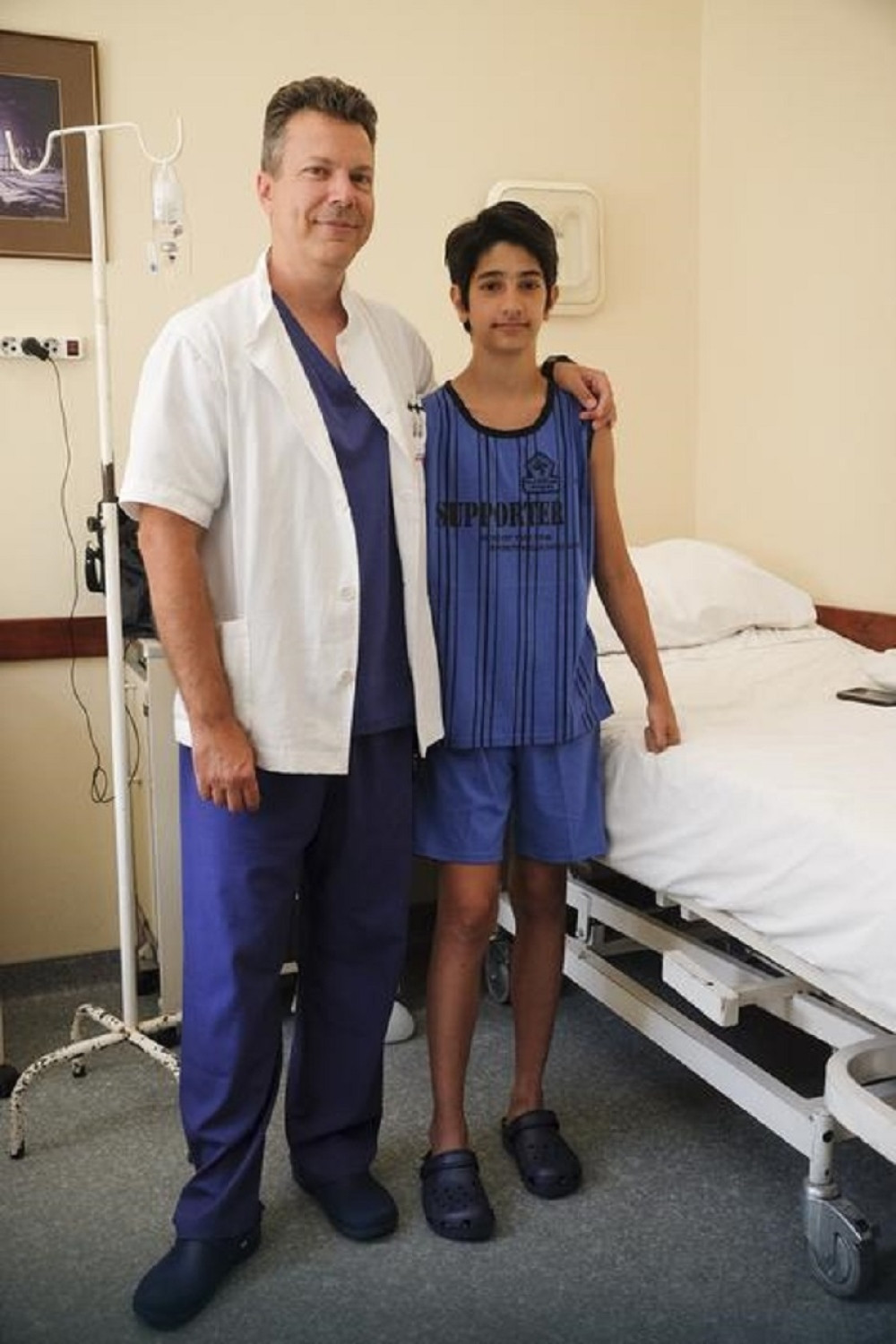 Lazaru (12) lekari spasli nogu od amputacije