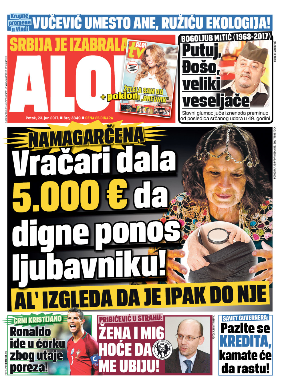 Naslovna za: 23.6.2017