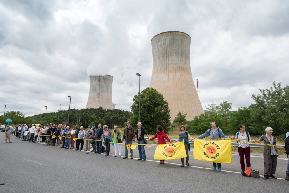 Veliki antinuklearni protest u Belgiji