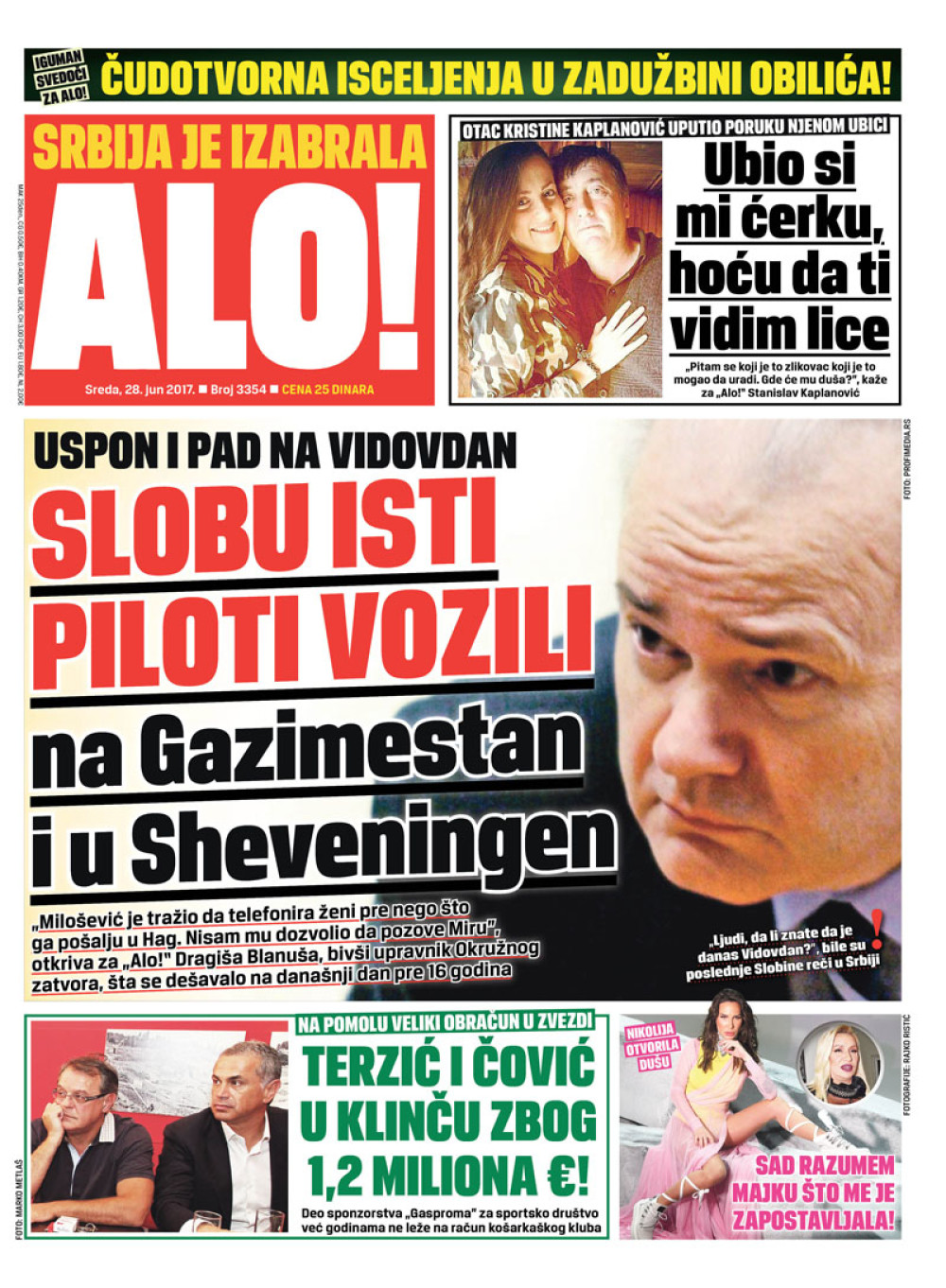 Naslovna za: 28.6.2017