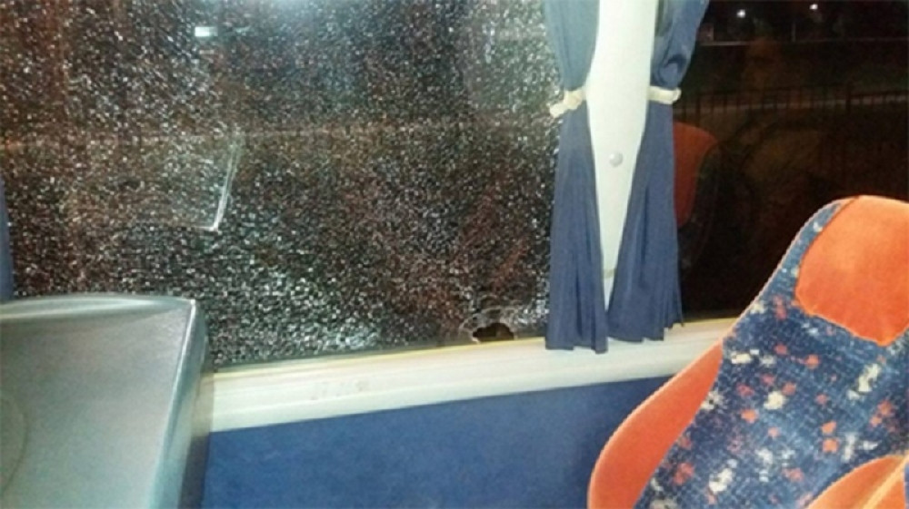 Kamenovan autobus u Vranju