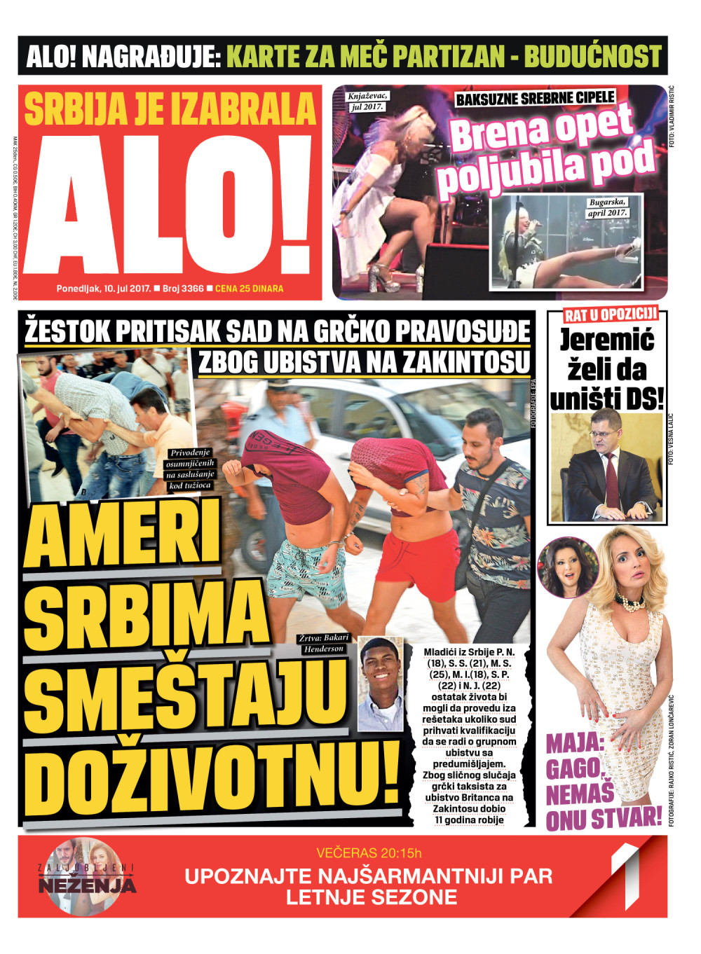 Naslovna za: 10.7.2017