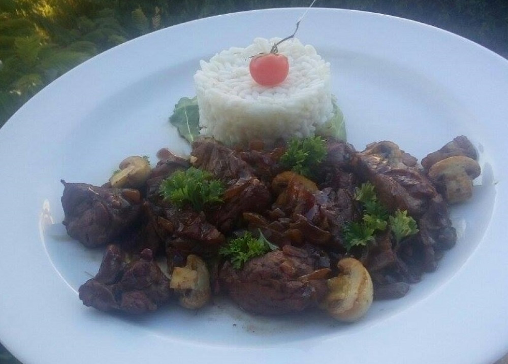 Svinjski file u sosu od pečuraka