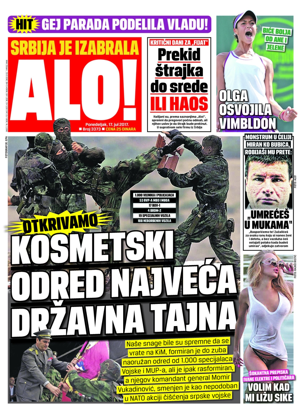 Naslovna za: 17.7.2017.