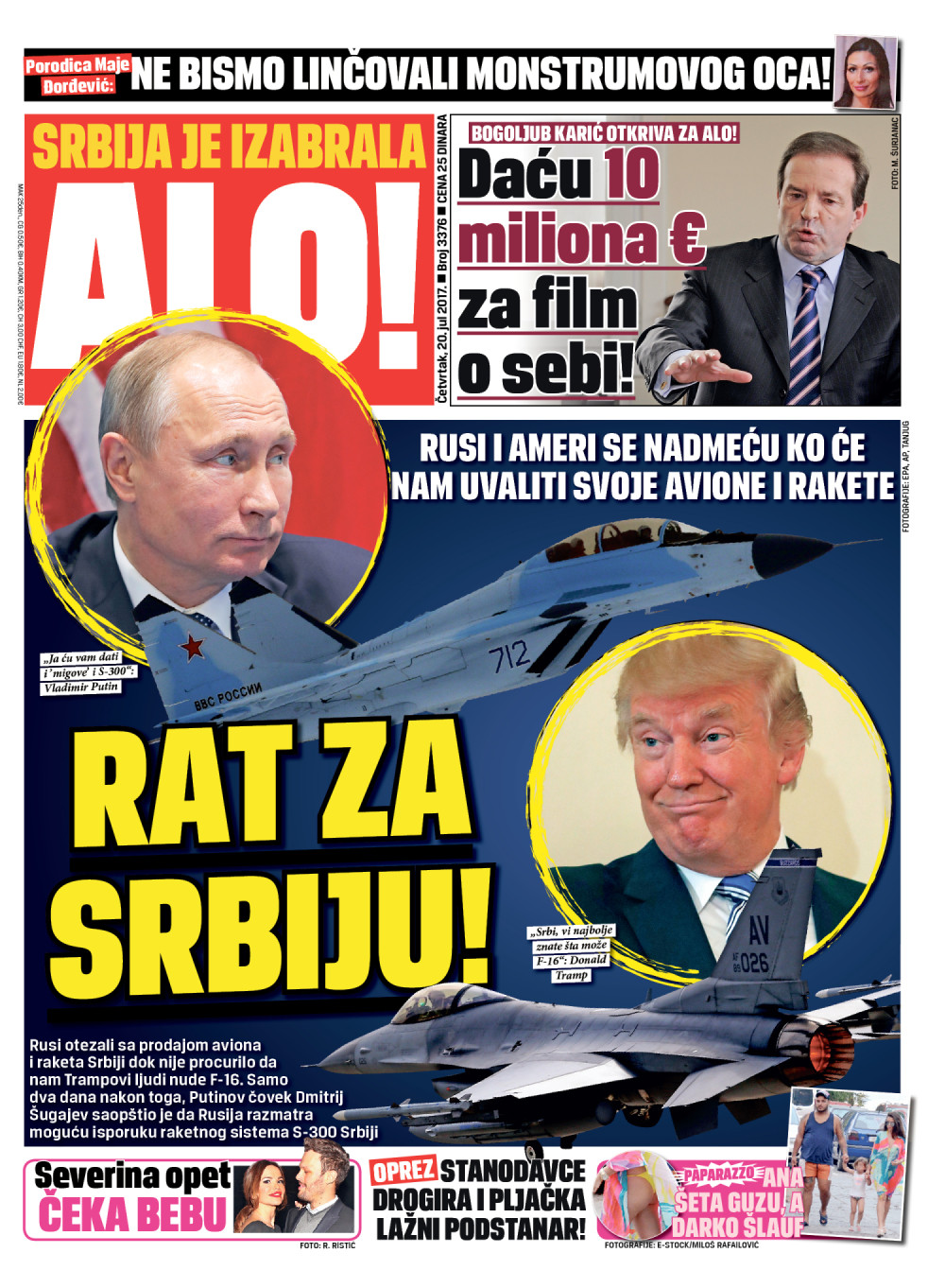 Naslovna za: 20.7.2017