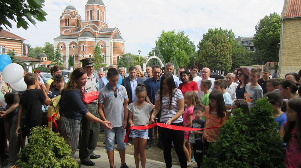 Otvoren obnovljeni park 'Mala Milica Rakić'