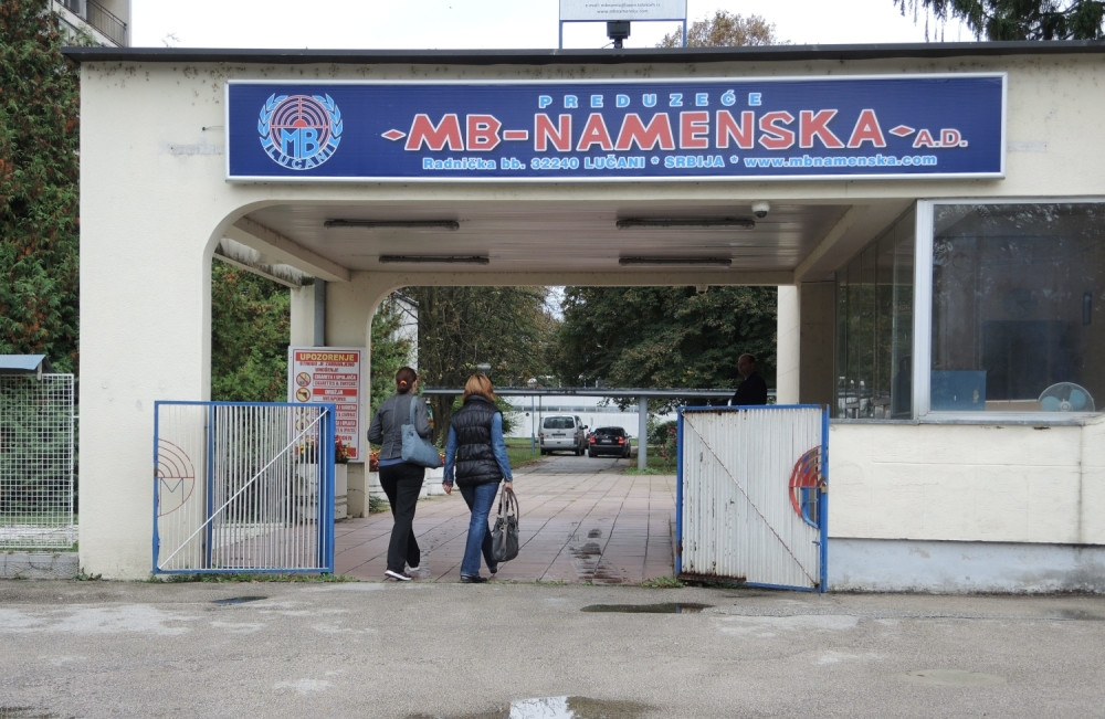 Požar u Namenskoj u Lučanima, dvoje povređenih