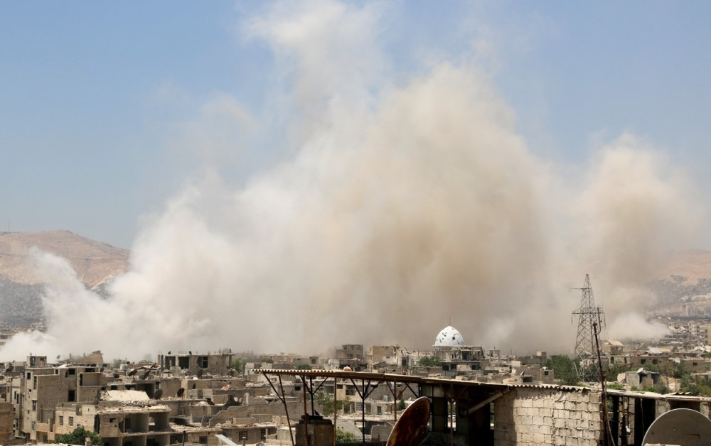 Bombaški napad na rusku trgovinsku misiju u Damasku