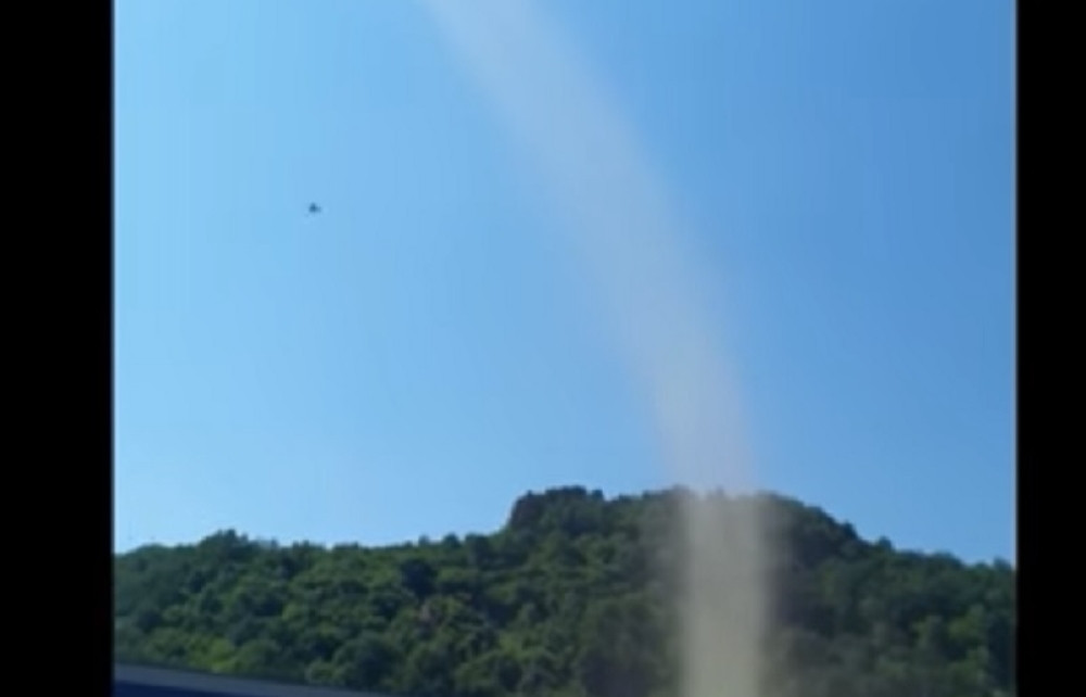 Mini tornado u Goraždu