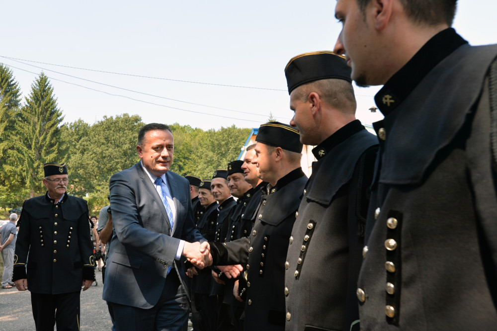 Rudari Antića dočekali uz pogaču i so