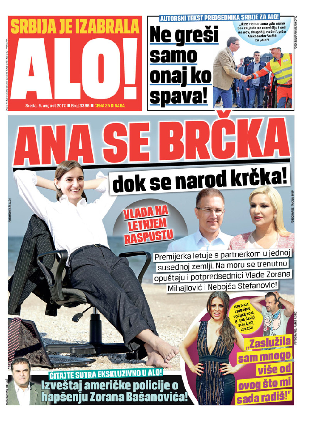 Naslovna za: 9.8.2017