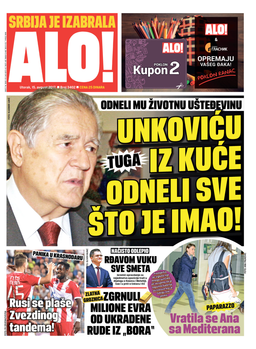 Naslovna za: 15.8.2017