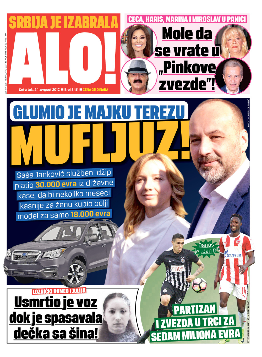 Naslovna za: 24.8.2017