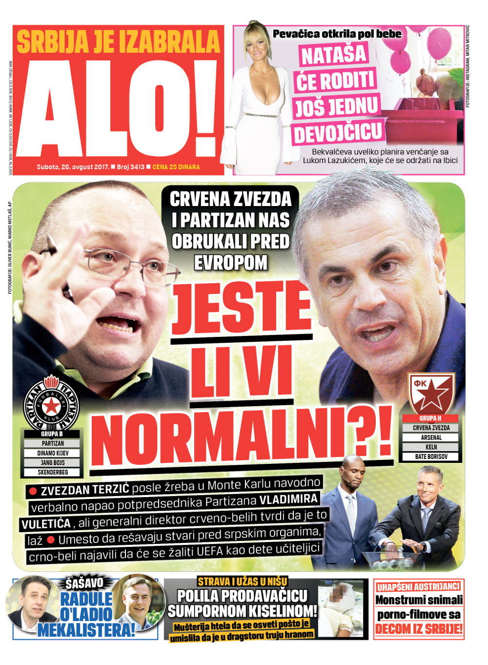 Naslovna za: 26.8.2017