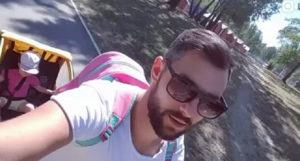 Nemanja Stevanović uživa sa ćerkicom (FOTO)