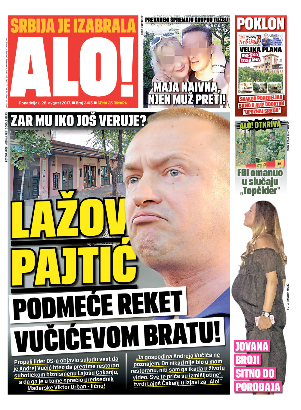 Naslovna za: 28.8.2017.